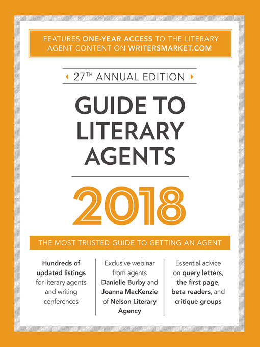 Cover image for Guide to Literary Agents 2018